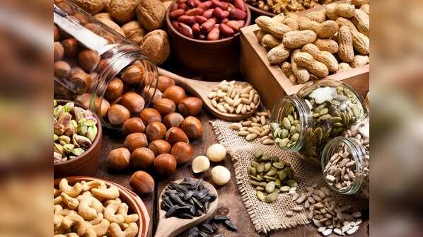 A healthy mix of nuts and seeds