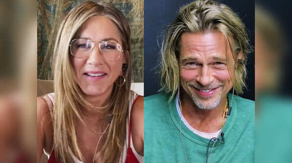 Brad Pitt and Jennifer Aniston's reunion