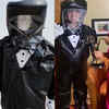 Award couriers in Hazmat tuxedo for top protection