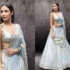 Article image for: Icy blue lehenga