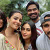 Ekta Kapoor with Anita Hassanandani and Krystle D'Souza