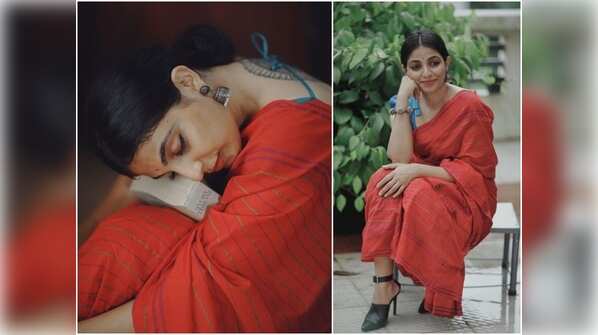 Mythili slays the ethnic saree