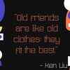 On the comfort of old friends