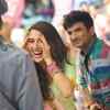 ​Candid from the sets of ‘Kedarnath’