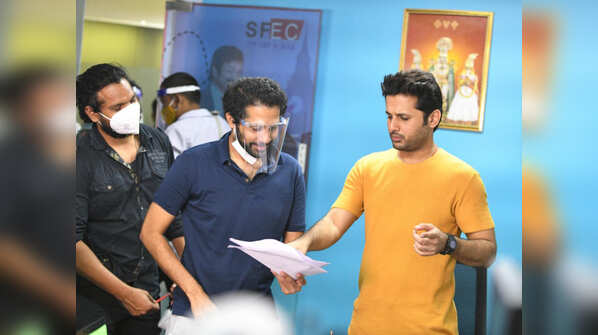 Nithiin resumes shooting for Rang De