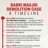 Babri Masjid demolition case: A timeline