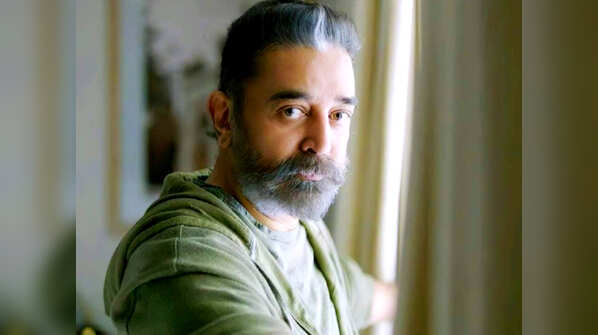 Kamal Haasan’s salt and pepper look