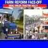 Article image for: Akali Dal holds 'tractor rally' protesting against the farm-sector bills in Punjab