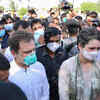 Rahul Gandhi detained on way to Hathras