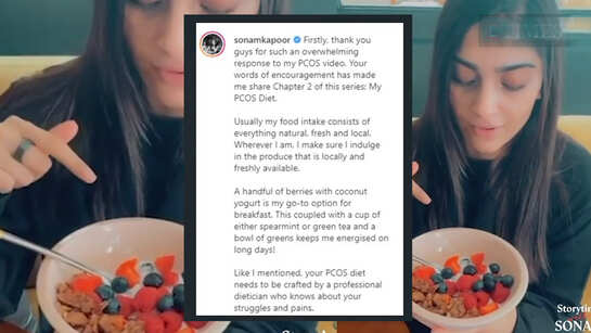 This is Sonam Kapoor's go-to breakfast for her PCOS diet!