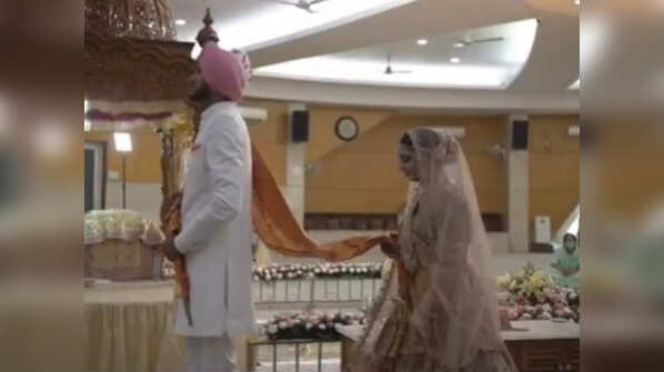 Preponed the wedding due to the pandemic
