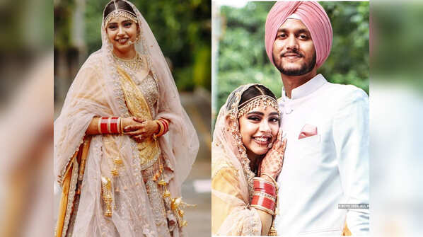 Niti Taylor gets married to fiance Parikshit Bawa in an intimate ceremony; shares about her 'COVID wedding,' honeymoon plans, and more