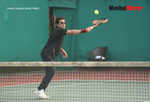 MNS Chief seen playing tennis