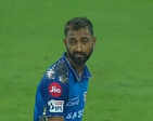 This photo of Krunal Pandya from MI vs RR match generates hilarious memes