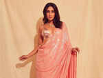 Sequin sari