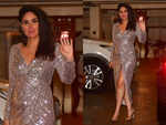 ​Wrap-style gown