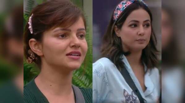 Rubina's heated argument with Hina Khan