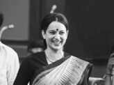 Kangana Ranaut unveils her look in upcoming biopic 'Thalaivi'