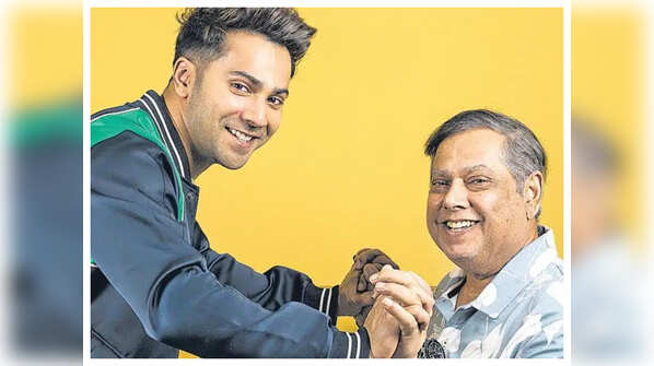 Varun Dhawan and David Dhawan - ‘Coolie No. 1’
