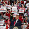 Article image for: Donald Trump holds <i class="tbold">election rallies</i>