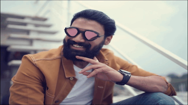 Sreenivas looks uber cool with his chic avatar and ponytail