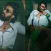 Sreenivas strikes a killer pose in a sweatshirt and tight pants