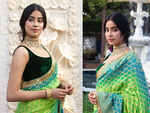 ​A traditional sari