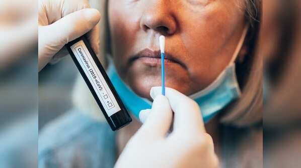 The swab test is not administered properly
