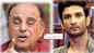Subramanian Swamy asks, 'Why are so many in Mumbai in hurry to close Sushant Singh Rajput death case'