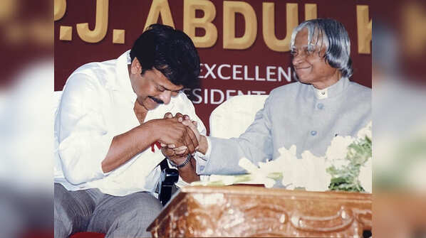 Megastar Chiranjeevi pays tribute to Dr APJ Abdul Kalam on his birth anniversary