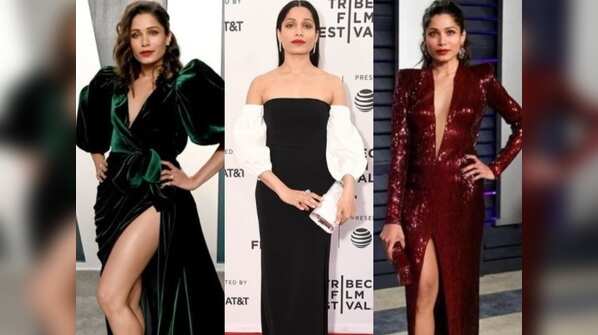 Happy Birthday, Freida Pinto: 5 times the 'Slumdog Millionaire' actress rocked the red carpet with her stunning looks