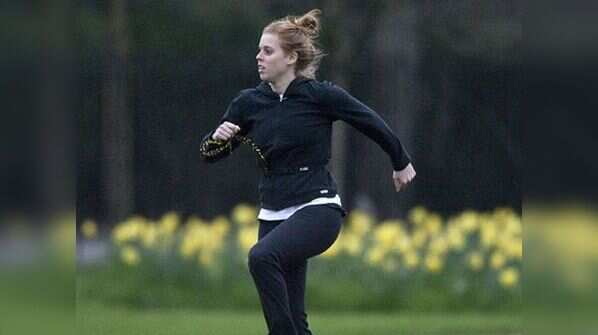Princess Beatrice loves to run