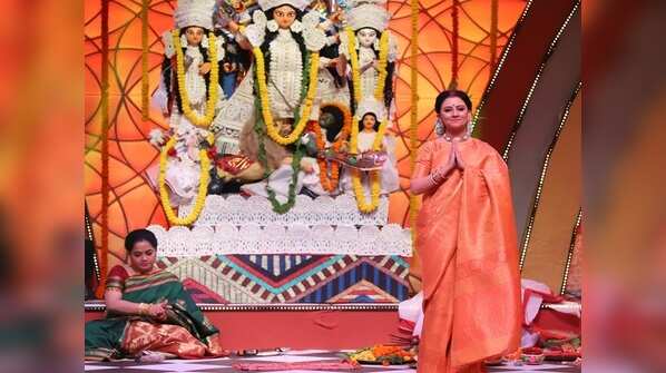Welcoming Maa Durga