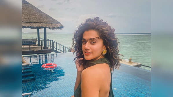 Taapsee’s envy-inducing trip to Maldives