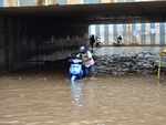Underpass inundated
