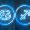 Cancer and Sagittarius