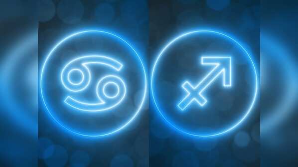 Cancer and Sagittarius