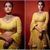 ​Saniya Iyappan looks like a ray of sunshine in this yellow lehenga