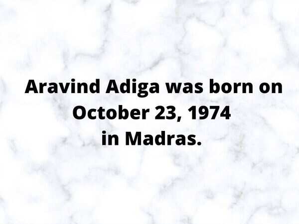 Aravind Adiga