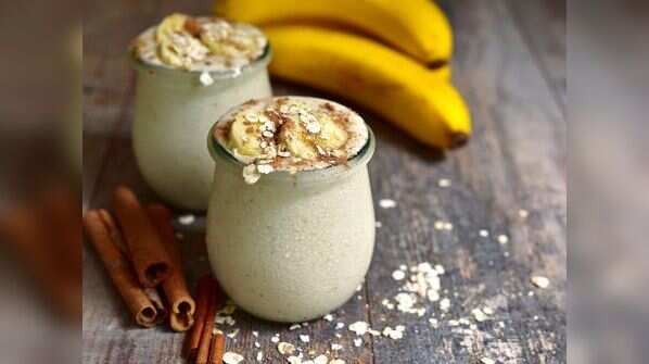 Banana-Walnut Lassi