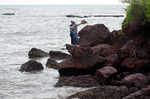 On the rocks