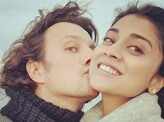 South beauty Shriya Saran shares adorable selfies with husband Andrei Koscheev "just like that"