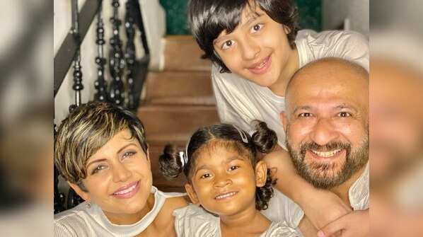 Mandir Bedi and husband Raj Kaushal adopt a 4-year-old baby girl