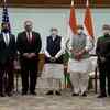 US secretary of state Michael Pompeo and secretary of defence Mark Esper met PM Narendra Modi