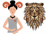 Aries and Leo