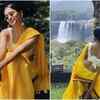 ​Saniya Iyappan is a sight to behold as she stuns in a bandhani saree