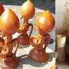 Article image for: Chhattisgarh-based potter designs earthen lamp which stays lit up to 40 hours