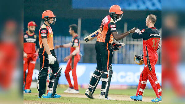 IPL 2020, Match 52: Sunrisers Hyderabad vs Royal Challengers Bangalore