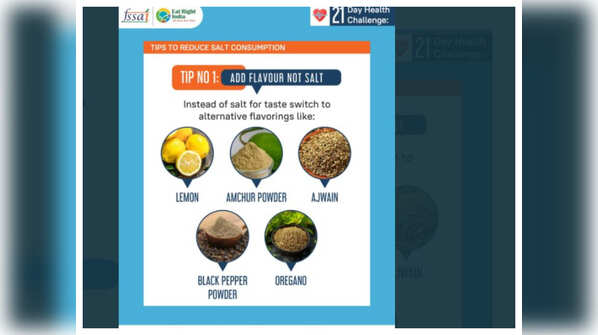 Use alternative seasonings