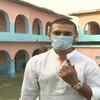 Chirag Paswan casts his vote in the second phase of Bihar assembly polls